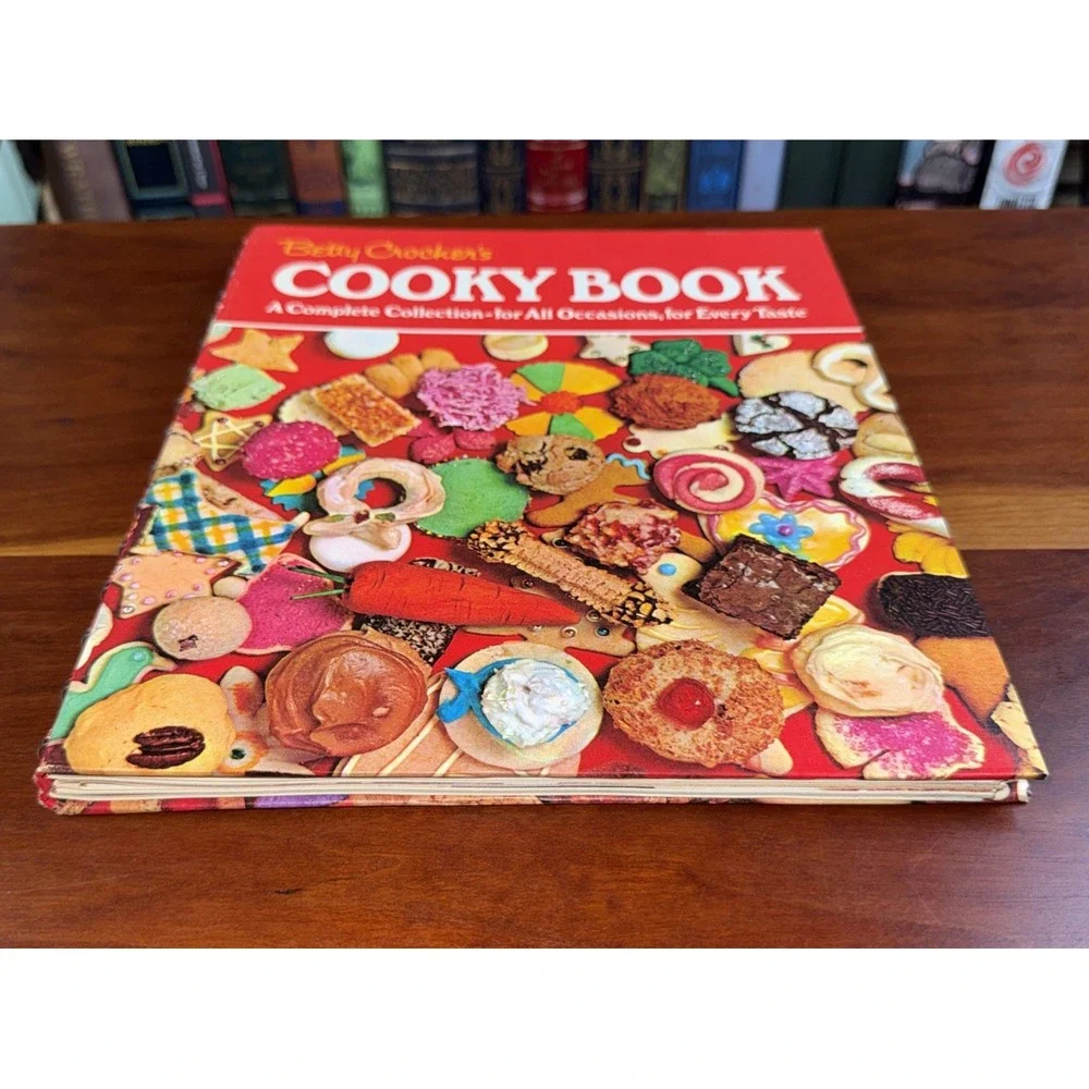 VTG Betty Crocker's Cooky Book 1973 Spiral Bound Vintage Cookie Recipe Cookbook